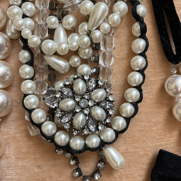 Bundles faux pearl necklaces - Picture 3 of 4